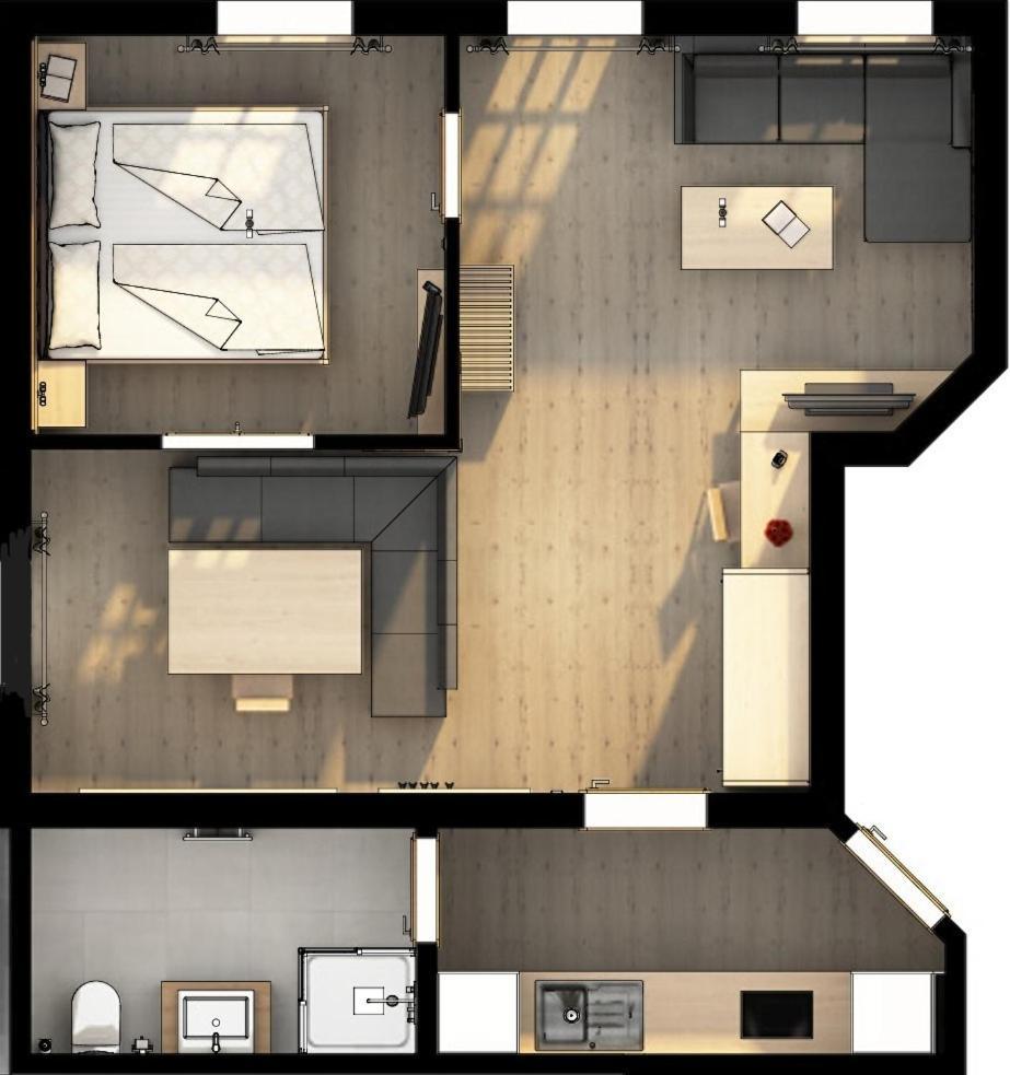 Haus Berg & Tal Apartment Hirschegg  Bagian luar foto